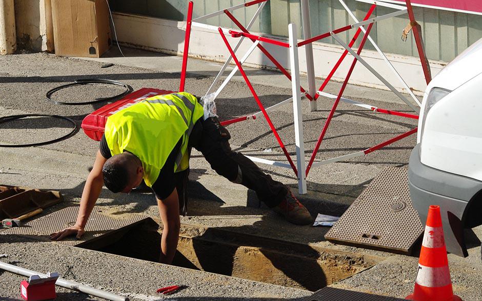 travaux assainissement Noailles
