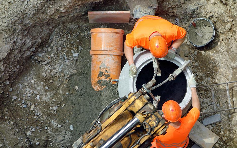 canalisation egout Goussainville